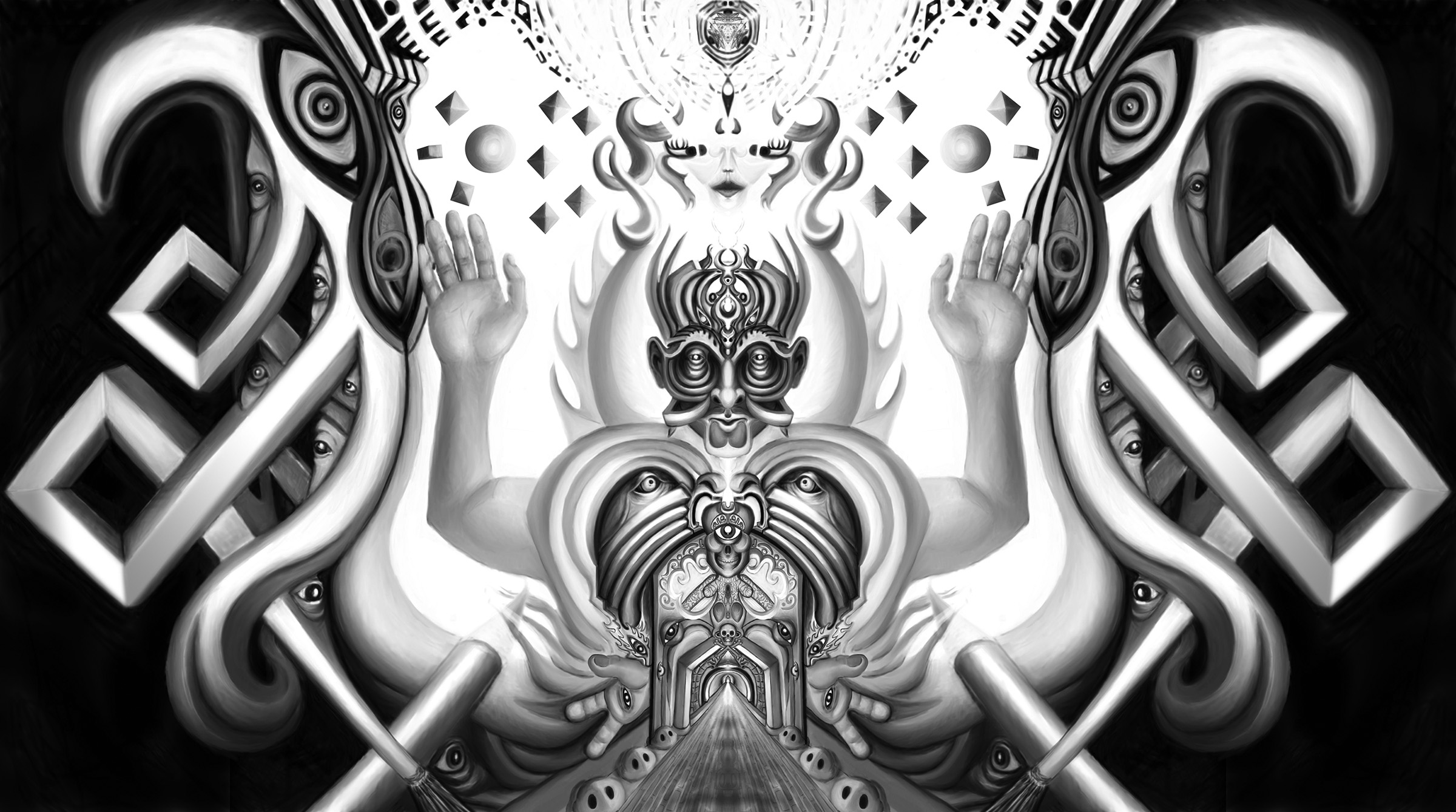 Breaking Open the Knot - Digital artwork